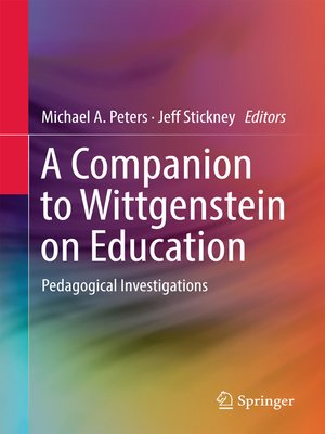 cover image of A Companion to Wittgenstein on Education
